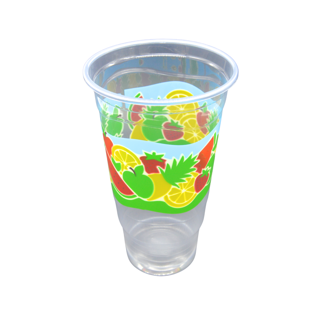 Vaso Plástico Frutas 32 oz. EU Fantasy
