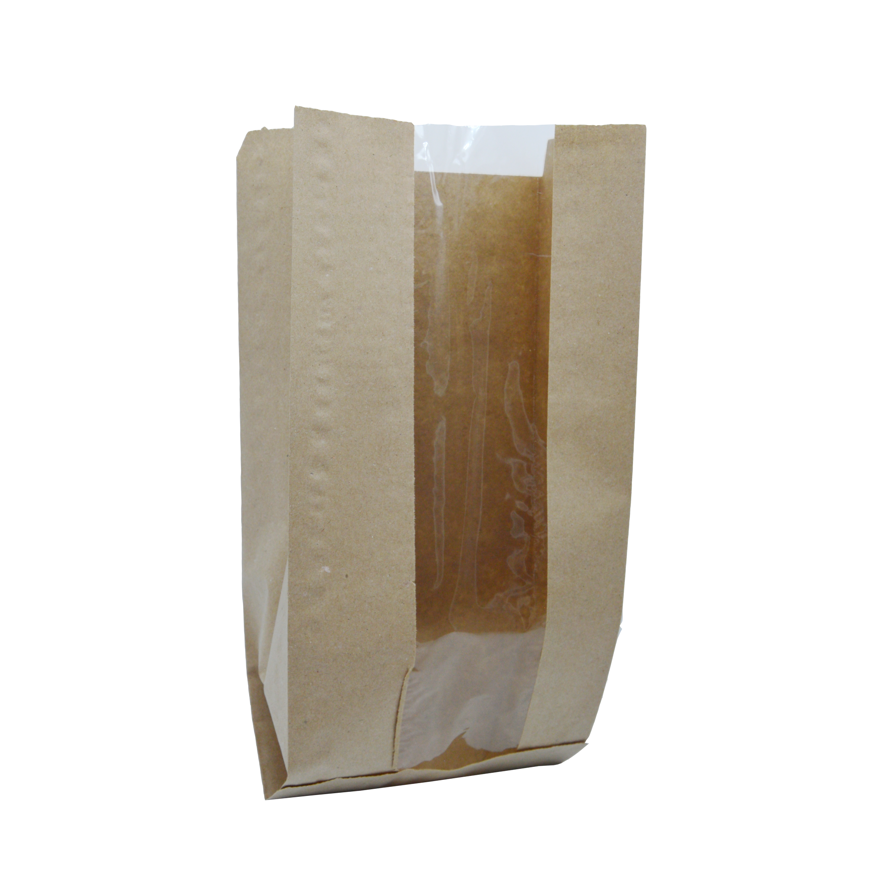 Bolsa de Papel con Ventana Trébol de la Suerte