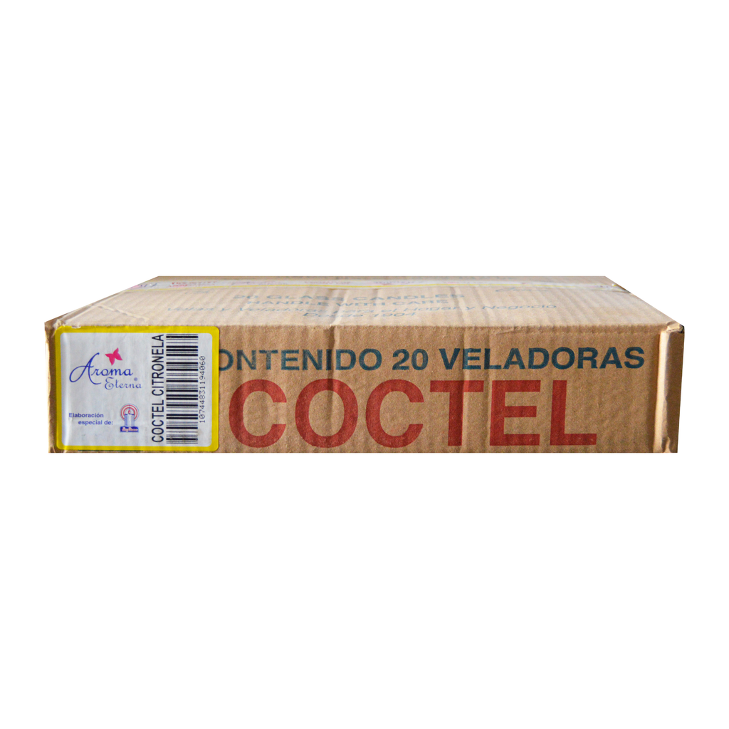 Veladora Coctel Aroma Citronela