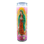 Veladora Cirio Virgen de Guadalupe