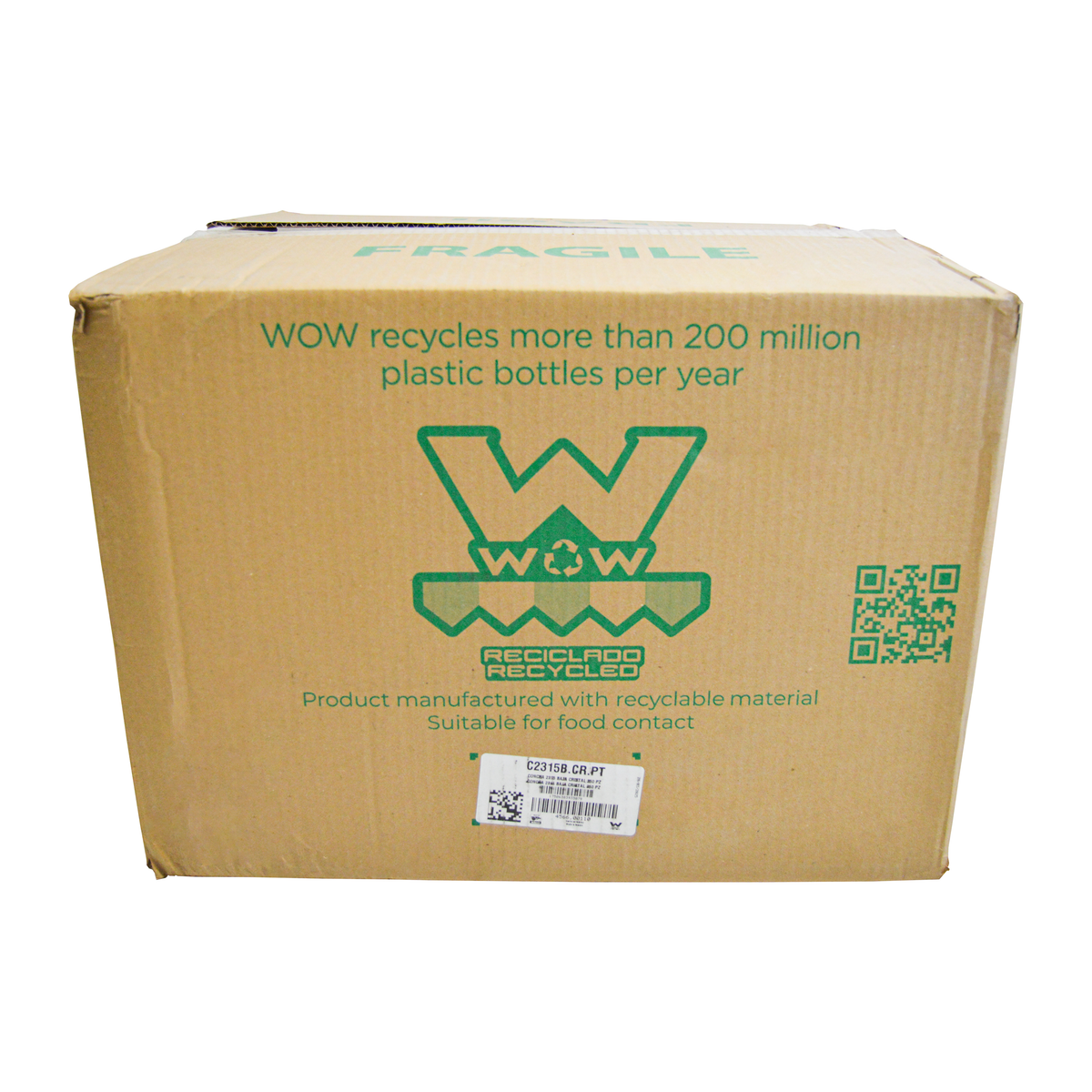 Contenedor Plástico 18 cm WRB-110 WOW
