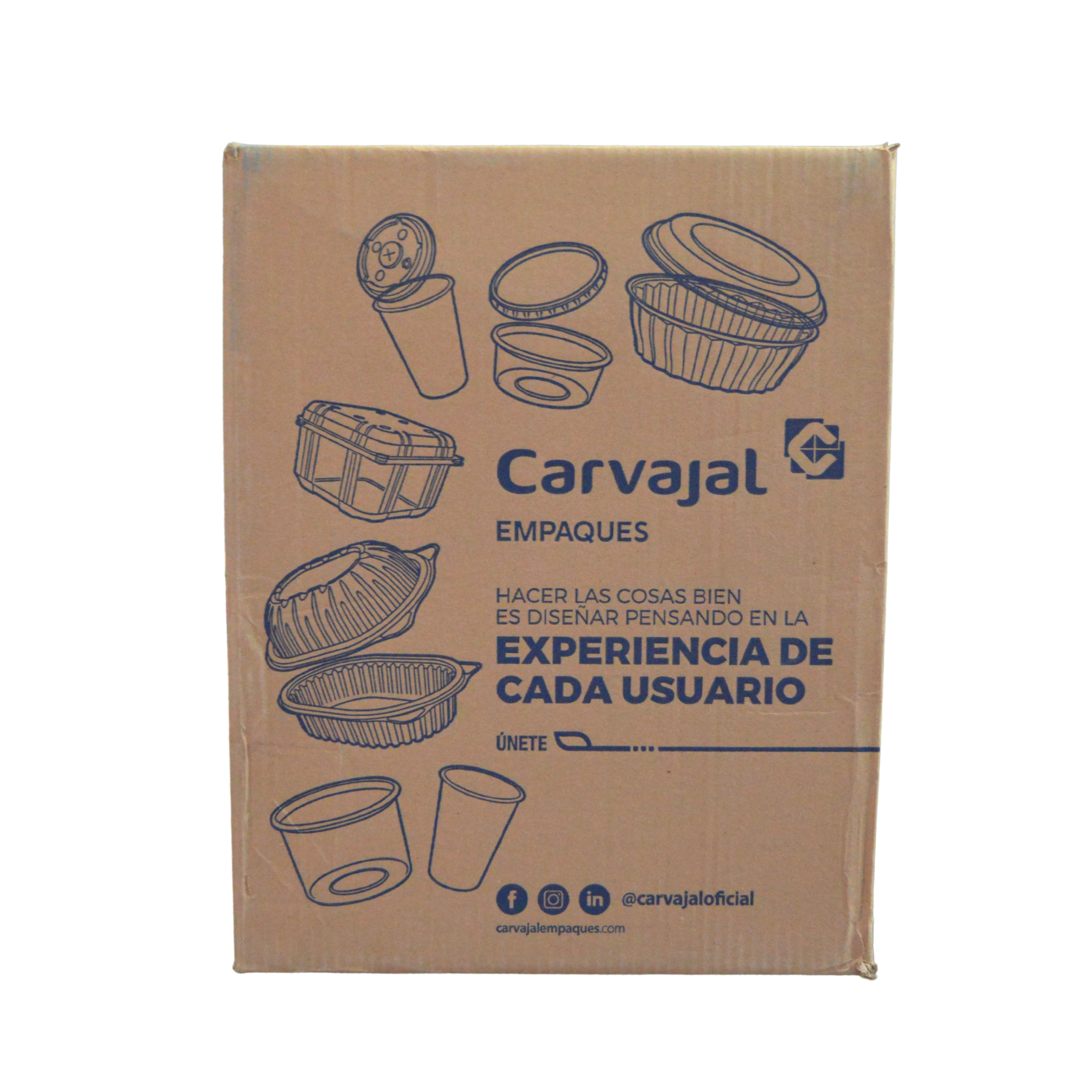 Tapa Plástica PET para Bowl 16-26-32 Oz Bio Conver