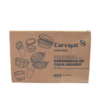 Tapa Plástica PET para Bowl 44 Oz Bio Conver